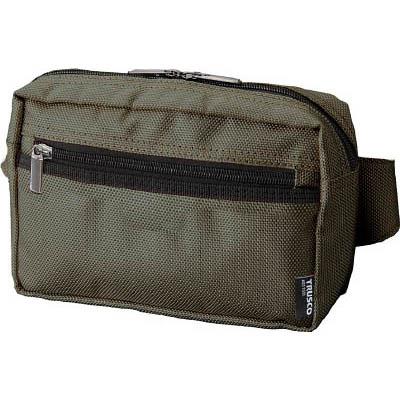 トラスコ中山 TC-CWP-GN コンパクトウエストポーチ グリーン