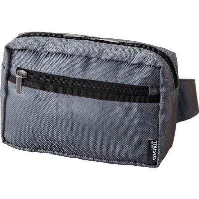 トラスコ中山 TC-CWP-GY コンパクトウエストポーチ グレー