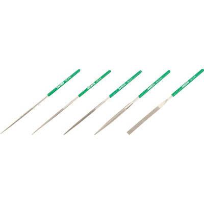 トラスコ中山 GS-5-SET ダイヤモンドヤスリ 精密用 5本組 セット
