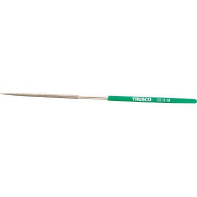 トラスコ中山 GS-8-M ダイヤモンドヤスリ 精密用 8本組 丸