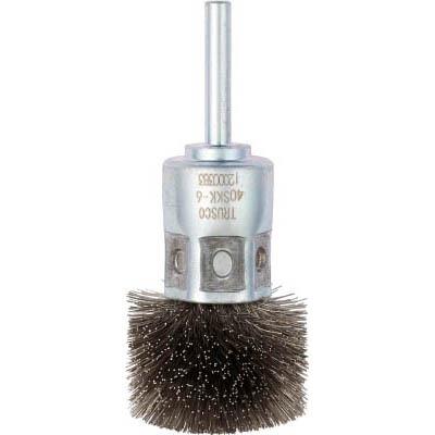 トラスコ中山 40SKK-6 傘型ステンレスブラシ 角型 Φ40