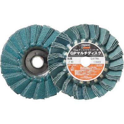 トラスコ中山 GP100MZ120 GPマルチディスク ジルコニア Φ100 5枚入 120#