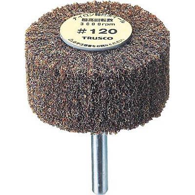 トラスコ中山 UFN-825-120 ナイロン軸付ホイール 外径80X厚25X軸6 5個入 120♯