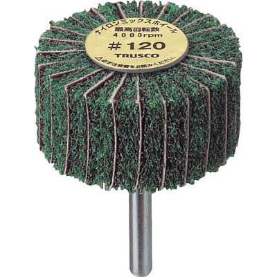 トラスコ中山 FM8025-120 ナイロンミックスホイール 外径80X厚25X軸6 5個入 120♯