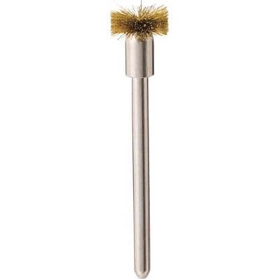 トラスコ中山 103F-3 フラワー型ブラシ 真鍮 線径0.1X外径10X筒径5X軸径3