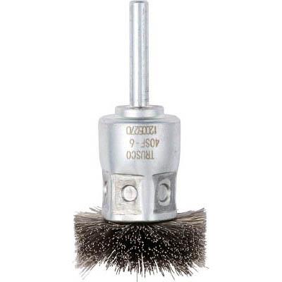 トラスコ中山 40SF-6 フラワー型 ステンレスブラシ 40パイ