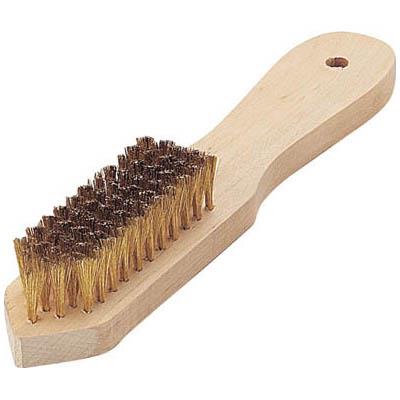 トラスコ中山 TB-5043 剣先型5行ブラシ 真鍮