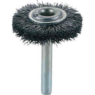 トラスコ中山 TB-6212 軸付ホイールブラシ φ38X軸6 鋼線 線径0.3