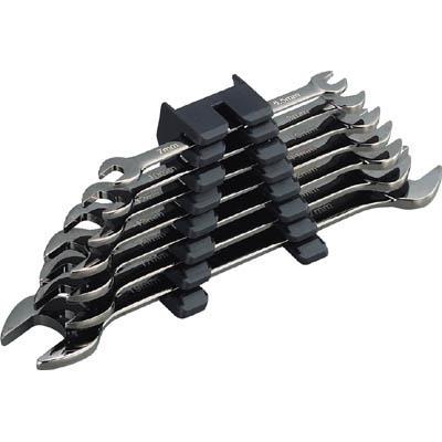 トラスコ中山 TTDS-7S ミラータイプ両口スパナセット 7丁組セット