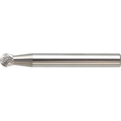 トラスコ中山 TB8C030S 超硬バー 球型 Φ3X刃長2.5X軸6 シングルカット