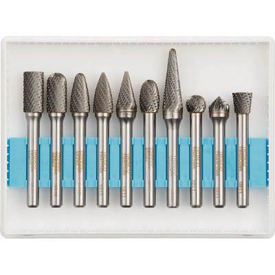 トラスコ中山 TB-C095-10S 超硬バーセットCシリーズ 軸6mm 刃径9.5mm 10本セット