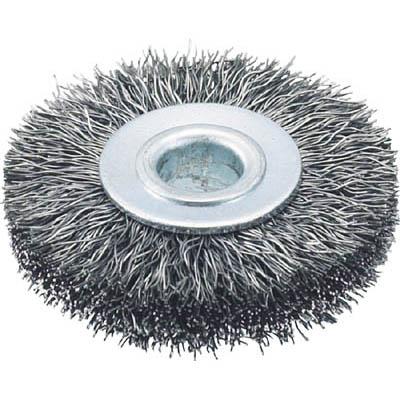 トラスコ中山 TB-6322 ホイルブラシ 50X10mm穴 鋼線 線径0.3