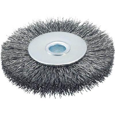 トラスコ中山 TB-6342 ホイルブラシ 75X10mm穴 鋼線 線径0.3