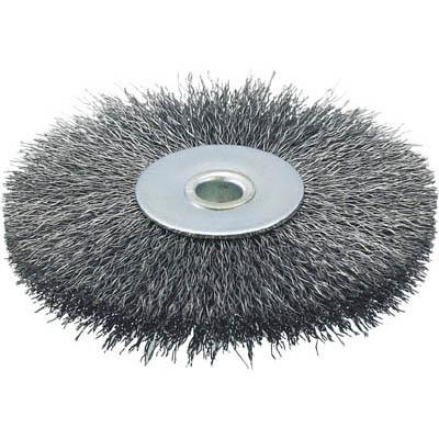トラスコ中山 TB-6352 ホイルブラシ 100X10mm穴 鋼線 線径0.3