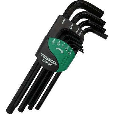 トラスコ中山 TRRI-9S 六角棒レンチセット 9本組 インチタイプ