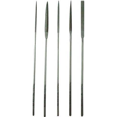 トラスコ中山 TMIS2 ダイヤモンドミニヤスリ 平・半丸・丸・三角・角 5本組セット 細目