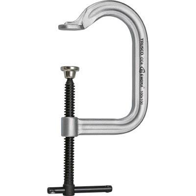 トラスコ中山 TC-100M シャコ万力 口開100mmアゴ深さ100mm