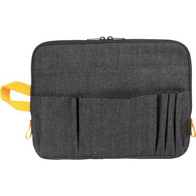 トラスコ中山 TDC-P201 デニムタブレットケース スタンダード ブラック