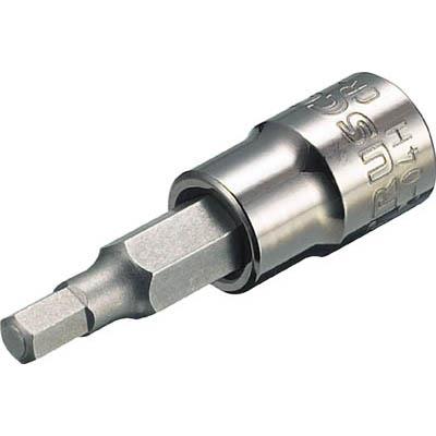 トラスコ中山 T2-04H ヘキサゴンソケット4mm 差込角6.35mm