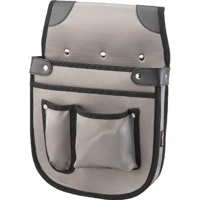 トラスコ中山 TC-151GY 釘袋 丸型 グレー