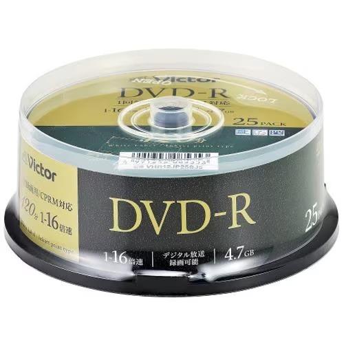 ビクター(Victor) VHR12JP25SJ5 Victor 録画用 16倍速 DVD-R 25枚パック 4.7GB 120分