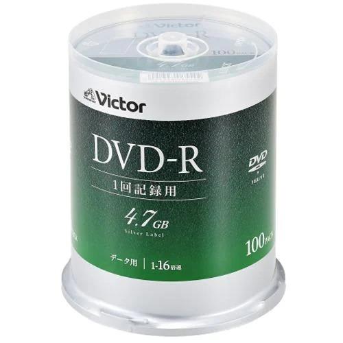 ビクター(Victor) DHR47J100SJ5 Victor パソコン用 16倍速 DVD-R 100枚パック 4.7GB