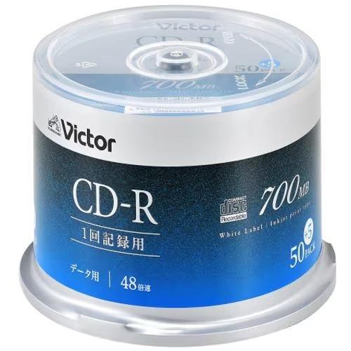 ビクター(Victor) SR80FP55SJ5 Victor パソコン用 48倍速 CD-R 55枚パック 700MB