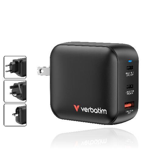 Verbatim(バーベイタム) MGAN100-3V1 ブラック PD充電器 100W