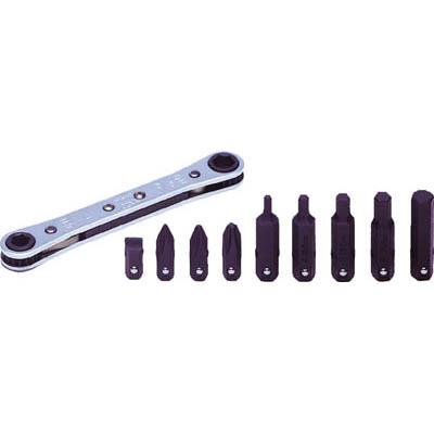 山下工業研究所 R810B ラチェットスパナセット10ヶ組