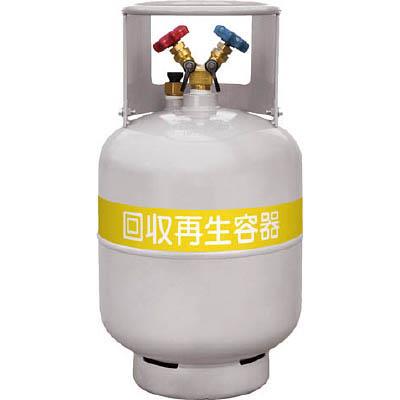 アサダ TF057 フロン回収ボンベ フロートセンサー付 24L 無記名