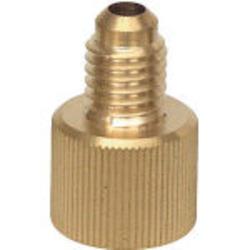 アサダ Y06101K カーエアコン用異径アダプタ 1/4”メス×M10オス 手締めタイプ