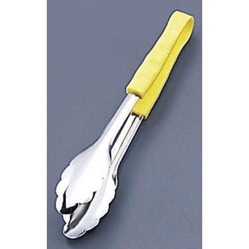 大泉合成 18-8抗菌PPハンドル カラー万能トング 大 イエロー