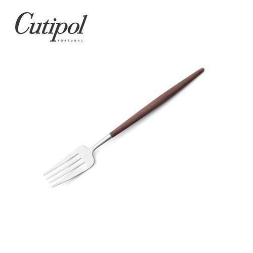 クチポール クチポール GOAブラウン テーブルフォーク シルバー