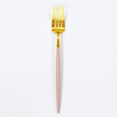 クチポール CT-PGO-GB-04 ピンクxゴールド GOA テーブルフォーク