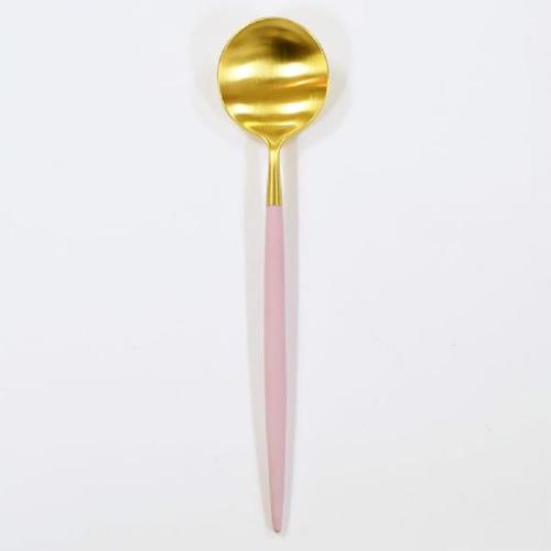 クチポール CT-PGO-GB-08 ピンクxゴールド GOA デザートスプーン