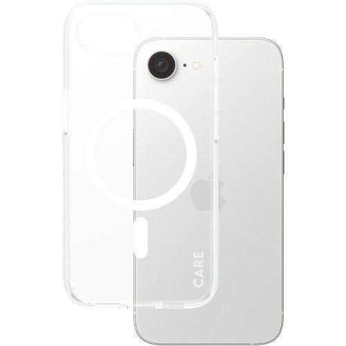 PanzerGlass(パンザグラス) CRRTPUCG29845 White iPhone 16e用 CARE by PanzerGlass Flagship Case Transparent Urban Combat w/White MagSafe