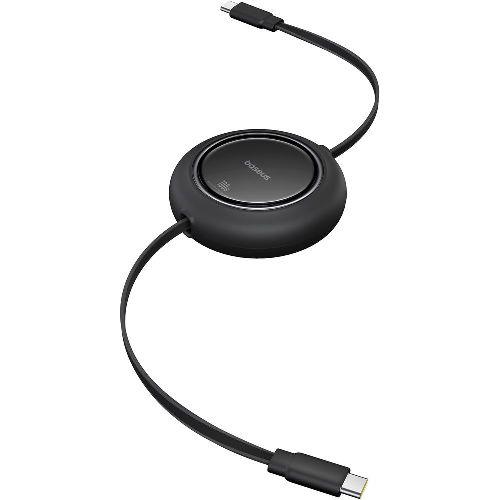 Baseus(ベースアス) P10364500111-00 クラスターブラック Free2Draw 巻き取り式USB-Cケーブル100W 1m