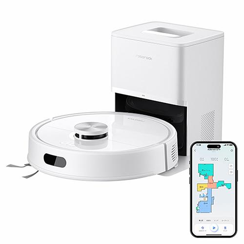 【長期保証付】ロボロック(Roborock) ROBOROCK Q7T+ Q7TP02-04 ロボット掃除機 吸引力 10000Pa 自動ゴミ収集 高性能紙パック