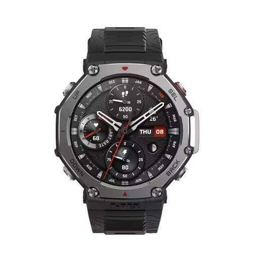 アマズフィット(Amazfit) T-Rex 3 オニキス 48mm スマートウォッチ 黒