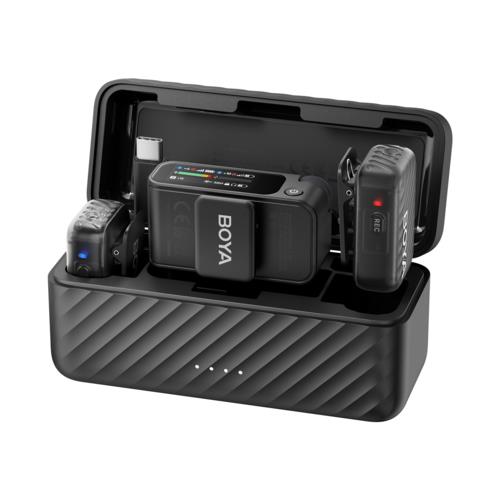 BOYA(ボーヤ) BOYAMIC2 2.4GHzワイヤレスマイク AIノイズキャンセリング搭載 32bit float 録音対応 国内正規品