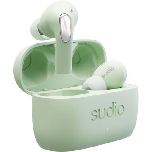 【長期保証付】スーディオ(Sudio) Sudio E2 ミントグリーン 完全ワイヤレスイヤホン