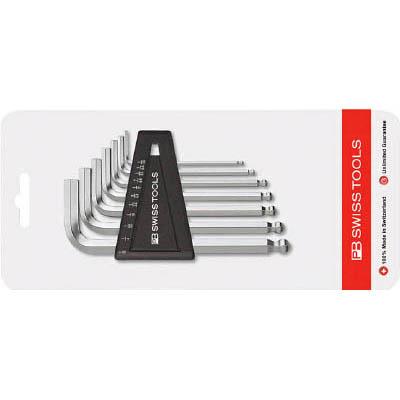 PBスイスツールズ 212ZHCN ボール付六角棒レンチセット インチ