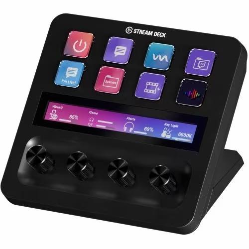エルガト(Elgato(エルガト)) Stream Deck + Elgato ブラック タッチパネル付き 10GBD9911