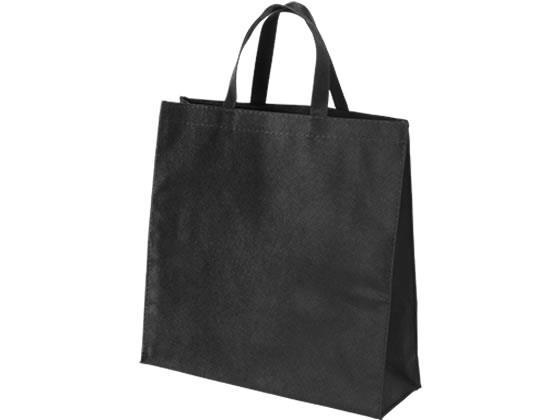 サンナップ 不織布バッグマチ付 小 ブラック 10枚入[代引不可]【仕入先直送品Ａ】