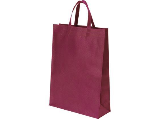 サンナップ 不織布バッグマチ付 中 ワイン 10枚入[代引不可]【仕入先直送品Ａ】