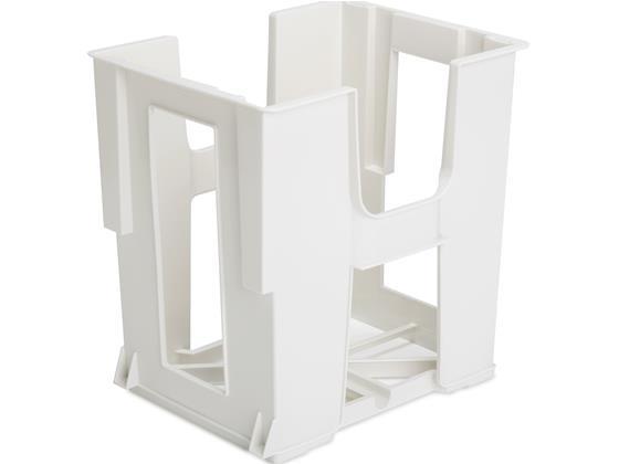 新輝合成 新聞ストッカー ホワイト[代引不可]【仕入先直送品Ａ】