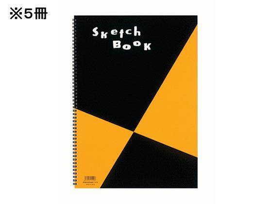 マルマン スケッチブック A3 5冊[代引不可]【仕入先直送品Ａ】