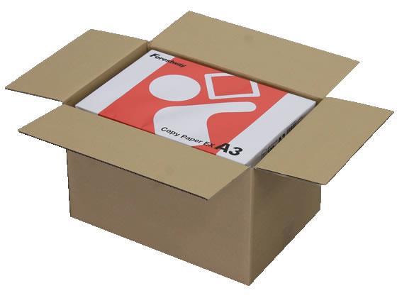 その他 中型段ボール箱 L A3 No.3 465×325×295 10枚[代引不可]【仕入先直送品Ａ】