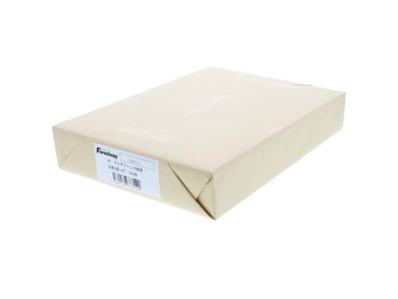 Forestway プリンタ帳票マルチタイプA4 白紙 2面4穴 500枚[代引不可]【仕入先直送品Ａ】