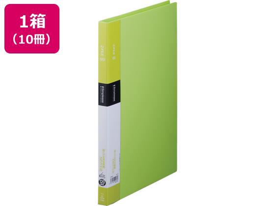 キングジム シンプリーズZファイル A4タテ とじ厚12mm 黄緑 10冊[代引不可]【仕入先直送品Ａ】